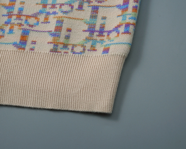 ブランドセーター角部分ディテール